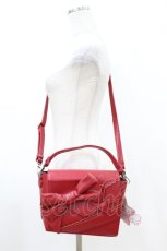 画像1: virally / 星名桜子/BOXリボン2WAYバッグ  レッド H-26-07-12-017-PU-BG-NS-ZH (1)