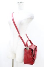 画像2: virally / 星名桜子/BOXリボン2WAYバッグ  レッド H-26-07-12-017-PU-BG-NS-ZH (2)