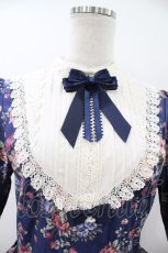 画像4: Innocent World / 薔薇と苺のティアードワンピース M ブルー/生成 H-26-07-12-021-IW-OP-NS-ZH (4)