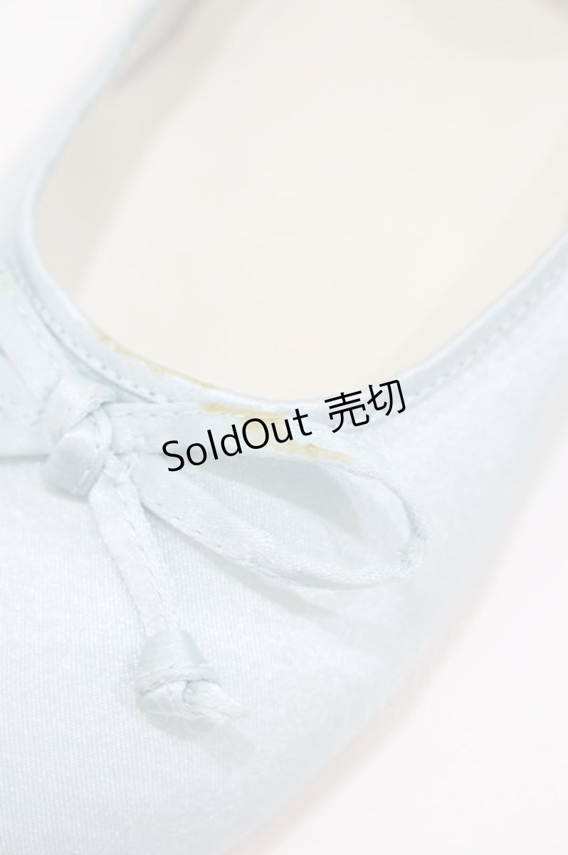 画像4: RoseMarie seoir / Ballet Ribbon Shoes L/約24.5cm サックス H-26-07-12-002-LO-SH-NS-ZH (4)