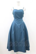 画像1: an another angelus / バックカッティングキャミワンピース Free BLUE GREEN H-26-07-12-024-CA-OP-NS-ZH (1)