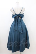画像2: an another angelus / バックカッティングキャミワンピース Free BLUE GREEN H-26-07-12-024-CA-OP-NS-ZH (2)