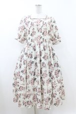 画像1: m petit by misako / AM*ハナスクエアネックOP LL オフ H-26-07-12-026-LO-OP-NS-ZH (1)