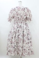 画像2: m petit by misako / AM*ハナスクエアネックOP LL アイボリー H-26-07-12-027-LO-OP-NS-ZH (2)