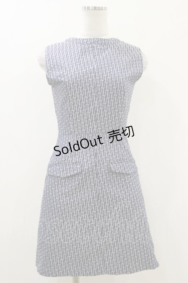 画像1: JILL by JILL STUART / ワンピース S ネイビー H-26-07-13-080-LO-OP-NS-ZH (1)