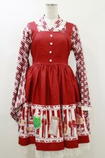 画像4: To Alice / 純喫茶トゥアリスセット M レッド H-26-07-13-082-LO-OP-NS-ZH (4)