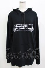 画像1: NieR Clothing / プリントプルパーカー  ブラック H-26-07-13-1027-PU-TO-KB-ZH (1)