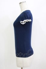 画像2: MILK / ロゴ刺繍パフT  ネイビー H-26-07-13-1030-ML-TO-AK-ZH (2)