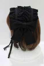 画像2: Whinny / カリスマニート日和ヘッドドレス  黒 H-26-07-13-1036-PU-AC-AK-ZH (2)