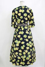 画像3: Jane Marple / Lemon Lime folkyドレス M ネイビー H-26-07-13-1009-JM-OP-AK-ZH (3)