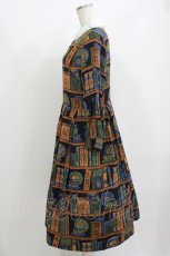 画像2: Jane Marple / Royal libraryコレットドレス M ネイビー H-26-07-13-1010-JM-OP-AK-ZH (2)
