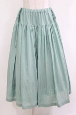 画像1: Jane Marple Dans Le Salon / Airy cloth fluffy skirt M グリーン H-26-07-13-1016-JM-SK-AK-ZH (1)