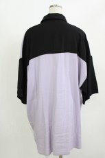 画像3: Deorart / 切替ボーリングシャツ M ラベンダーピンク H-26-07-13-1021-PU-BL-KB-ZH (3)