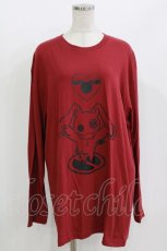 画像1: NieR Clothing / COTTON LONG CUTSEW XL エンジ H-26-07-13-1023-PU-TO-KB-ZH (1)