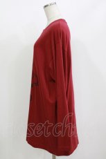 画像2: NieR Clothing / COTTON LONG CUTSEW XL エンジ H-26-07-13-1023-PU-TO-KB-ZH (2)