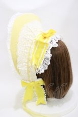 画像2: BABY,THE STARS SHINE BRIGHT / Le Ruban Ombre Roseボンネット  イエロー H-26-07-14-009-BA-AC-NS-ZH (2)