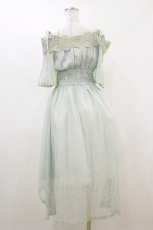 画像2: LIZ LISA / フィッシュテールロングワンピース 0 ミント H-26-07-14-051-LO-OP-NS-ZH (2)