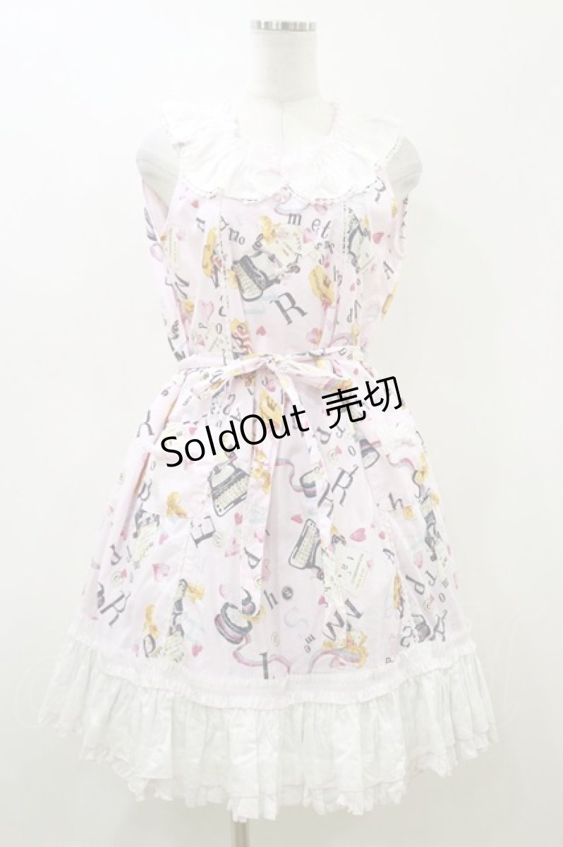 画像1: metamorphose / リスのお手紙Aラインジャンパースカート Free ピンク H-26-07-14-061-ME-OP-NS-ZH (1)