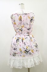 画像2: metamorphose / リスのお手紙Aラインジャンパースカート Free ピンク H-26-07-14-061-ME-OP-NS-ZH (2)