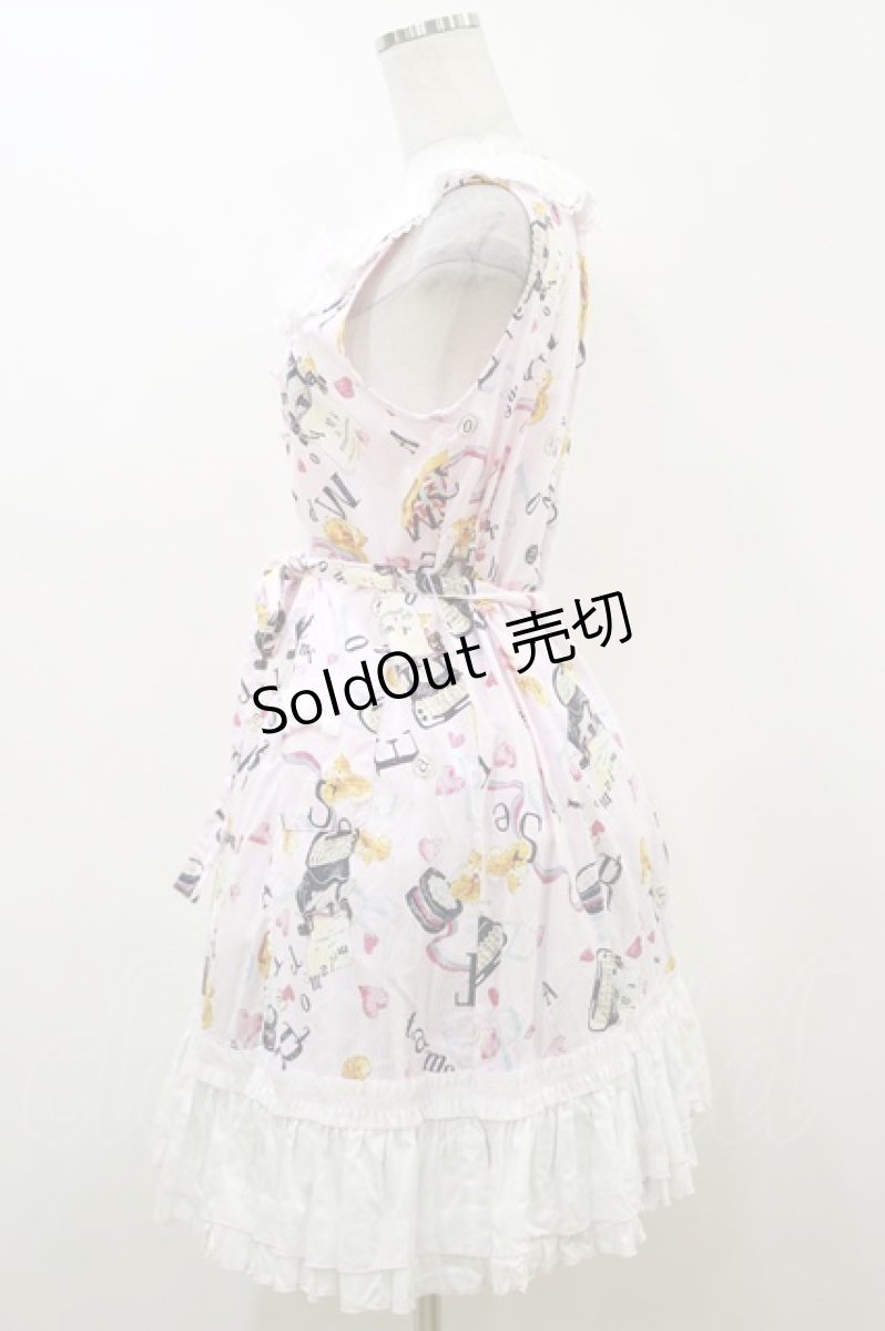 画像3: metamorphose / リスのお手紙Aラインジャンパースカート Free ピンク H-26-07-14-061-ME-OP-NS-ZH (3)