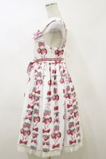 画像3: Angelic Pretty / Strawberry Dollジャンパースカート Free 白 H-26-07-14-066-AP-OP-NS-ZH (3)