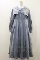 画像1: Maison de FLEUR Petite Robe canone / 星に届きそうなワンピース M Light Blue H-26-07-14-071-LO-OP-NS-ZH (1)