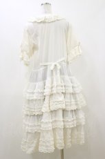 画像2: PINK HOUSE / ポルカドットチュール使いワンピース Free オフ H-26-07-14-073-LO-OP-NS-ZH (2)