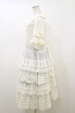 画像3: PINK HOUSE / ポルカドットチュール使いワンピース Free オフ H-26-07-14-073-LO-OP-NS-ZH (3)