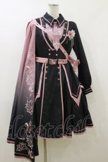 画像1: 春 （海外ロリータブランド） / 譚英戦姫ワンピースセット M ブラック/ピンク H-26-07-14-077-LO-OP-NS-ZH (1)