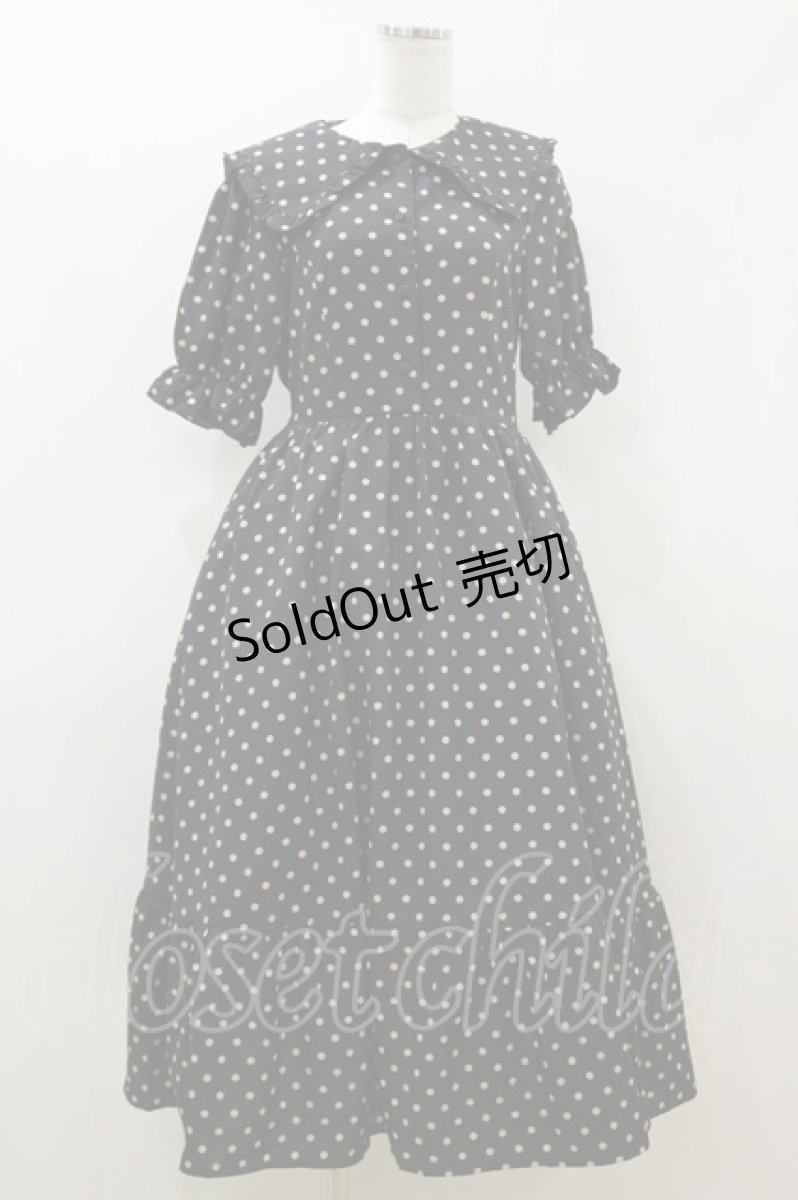画像1: m petit by misako / ナシジドットワンピース L ブラック H-26-07-14-080-LO-OP-NS-ZH (1)