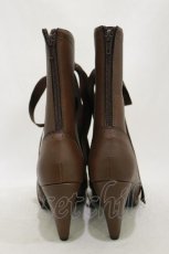 画像3: Victorian maiden / Victorianショートブーツ 25cm ダークブラウン H-26-07-14-015-CL-SH-NS-ZH (3)
