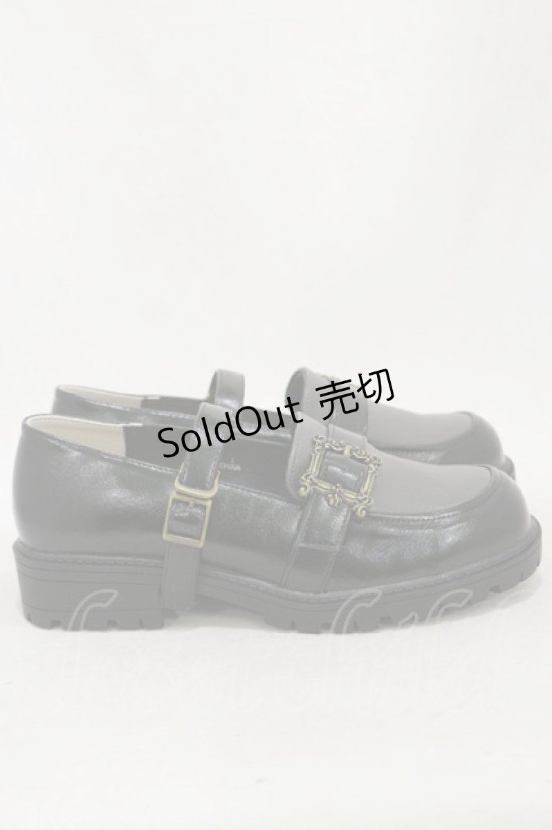 画像2: m petit by misako / AMハイショクローファー L ブラック H-26-07-14-017-LO-SH-NS-ZH (2)