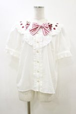 画像1: Amavel / Dreaming Animal Parfait ブラウス free レッド H-26-07-14-030-CA-BL-NS-ZH (1)