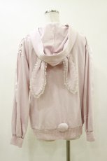 画像2: Secret Honey / うさみみパーカー Free ピンク H-26-07-14-038-CA-TO-NS-ZH (2)