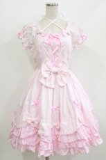 画像1: Angelic Pretty / ドルチェワンピース Free ピンク H-26-07-15-001-AP-OP-NS-ZH (1)