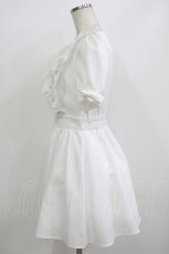 画像2: Ank Rouge / プチリボンフリルワンピース M 白 H-26-07-15-027-CA-OP-NS-ZH (2)