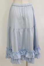 画像3: axes femme kawaii / ミディフリルペチスカート M サックス H-26-07-15-030-AX-SK-NS-ZH (3)
