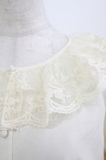 画像3: m petit by misako / MSKデシンレースエリブラウス M アイボリー H-26-07-15-039-LO-BL-NS-ZH (3)