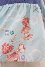 画像3: MILK / ジュエルShellトップス  アクアシェル×ブルーデニム H-26-07-15-1031-ML-TO-KB-ZH (3)