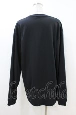 画像2: NieR Clothing / プリントLONG CUTSEW LL 黒 H-26-07-15-1032-PU-TO-KB-ZH (2)