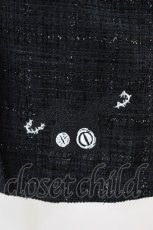 画像3: NieR Clothing / ラメツイードジャケット  黒 H-26-07-15-1034-PU-JA-KB-ZH (3)