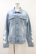 画像1: KRY CLOTHING / 「CHOBERIBA」デニムジャケット  ライトブルー H-26-07-15-1058-EL-JA-KB-ZH (1)