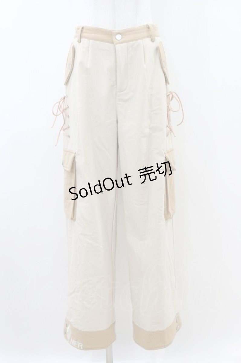 画像1: NieR Clothing / 内側防寒4POCKET WIDE CARGO PANTS  ミケカラー H-26-07-15-1003-PU-PA-KB-ZH (1)
