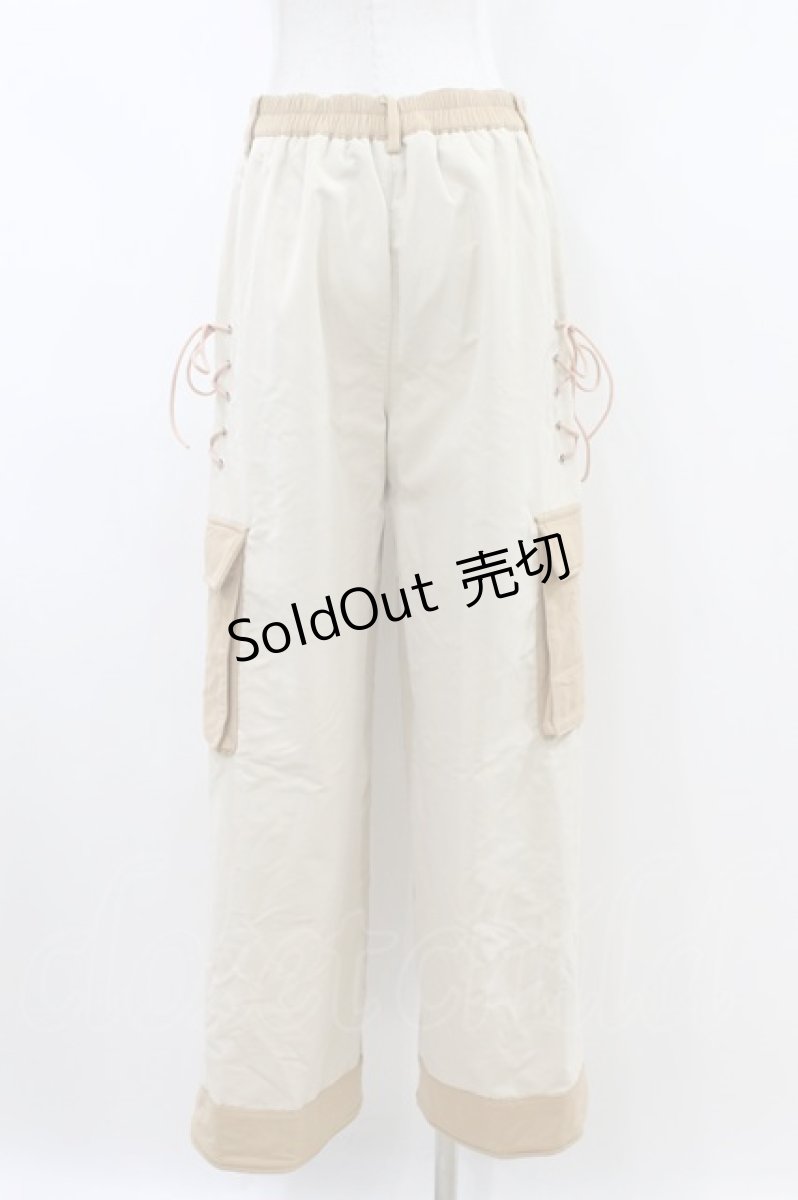 画像2: NieR Clothing / 内側防寒4POCKET WIDE CARGO PANTS  ミケカラー H-26-07-15-1003-PU-PA-KB-ZH (2)