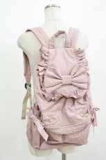 画像1: m petit by misako / TT AM リボンフラップ リュックサック  ピンク H-26-07-15-053-LO-BG-NS-ZH (1)
