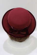画像2: m petit by misako / AM*NIリボンカンカン  ワイン H-26-07-15-073-LO-AC-NS-ZH (2)