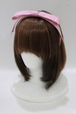画像1: Angelic Pretty / Doll's Ribbonカチューシャ  ピンク H-26-07-15-076-AP-AC-NS-ZH (1)