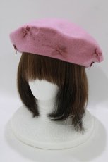 画像1: m petit by misako / サンリオキャラクターズコラボ マイメロディ ベレー  ピンク H-26-07-15-078-LO-AC-NS-ZH (1)