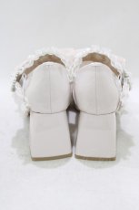 画像3: Lovely Tency / 眞白ありすコラボ/パールフリル付きパンプス S ピンク H-26-07-15-083-LO-SH-NS-ZH (3)