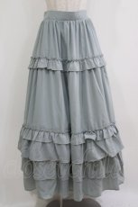 画像1: axes femme kawaii / ロマンティックフリルスカート M ミント H-26-07-15-017-AX-SK-NS-ZH (1)